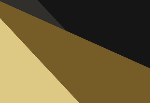 A black and gold background with a triangle shape vector