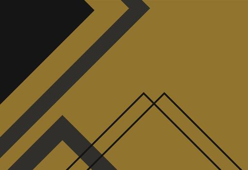 un negro y oro geométrico modelo con un triángulo en el medio vector