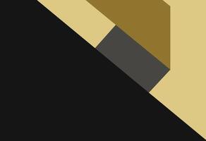 A black and gold geometric pattern on a black background vector
