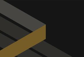 A black and gold background with a diagonal stripe vector