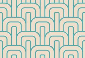 A pattern with blue and beige lines vector