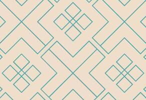 A geometric pattern with blue lines on a beige background vector
