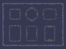 decorative frame Elegant element for design template vector