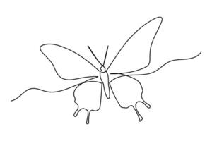 This butterfly art tells a story of transformation through simplicity. vector