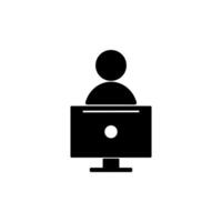 Work with computer vector
