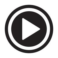 Play icon. For your web site design, logo, app, UI. illustration.. vector