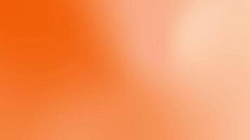 orange gradient background with soft light transition. video