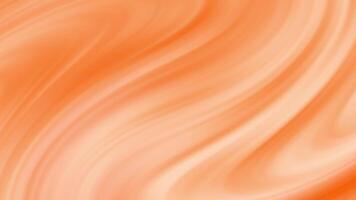 Vibrant orange abstract background with soft gradient waves and flowing lines. video