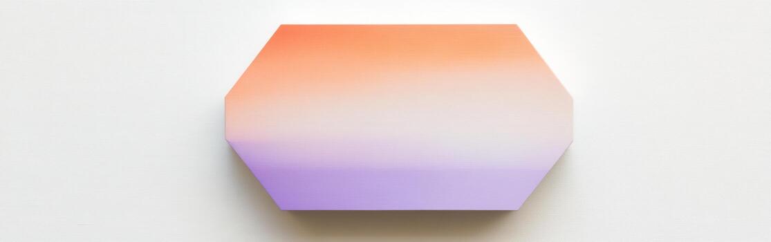 White canvas featuring a single bold pencil placed on a clean surface in a minimalist environment during daylight hours photo