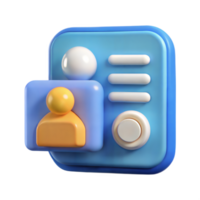A stylized rendition of a profile icon with rounded shapes and soft colors png