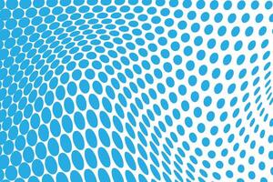simple abstract sky color halftone blend polka dot wavy pattern abstract blue wave dot pattern background vector