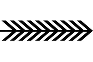 Black Arrow Design for Web or Graphic Use vector