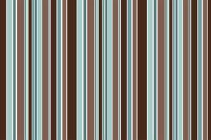 Seamless pattern with vertical stripes in turquoise and chocolate tones. vector