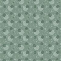 Seamless pattern with crochet hook and knitting tools color. Illustration for your projects. vector