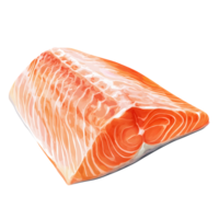 Fresh Salmon Fillet High-Resolution Food Photography, Culinary Image png