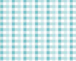 Blue and white Gingham Check Pattern. Textile design of textured plaid. Checkered fabric pattern swatch for print, tartan, gift wrap, textiles, checkered background for tablecloth. Plaid pattern vector