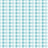 Blue Gingham Check Pattern. Textile design of textured plaid. Checkered fabric pattern swatch for print, tartan, gift wrap, textiles, checkered background for tablecloth. Stripes crossed vector