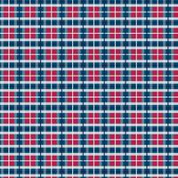 Gingham Checkered Pattern. Textile design of textured plaid. Checkered fabric pattern swatch for print, tartan, gift wrap, textiles, checkered background for tablecloth. Stripes crossed plaid texture vector