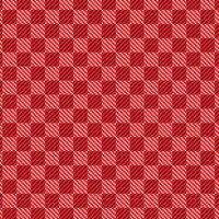 Red Gingham Checkered Pattern. Textile design of textured plaid. Checkered fabric pattern swatch for print, tartan, gift wrap, textiles, checkered background for tablecloth. vector