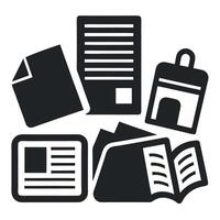 Communication and Document Formats vector