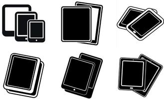Various sizes of mobile devices vector