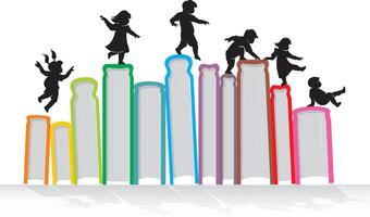 Learning or Reading is Fun vector
