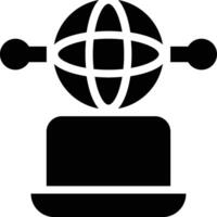 Internet, Network, Www Glyph Solid Icon vector