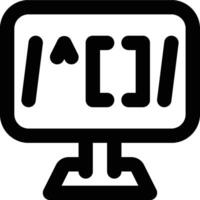 Expression, Regular Expressions, Regex Outline Icon vector