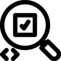 Unit Testing, Software Testing, Programming Outline Icon vector