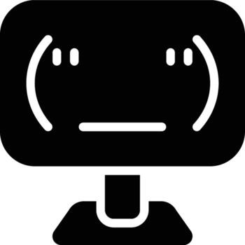 String, Char, Text Glyph Solid Icon vector