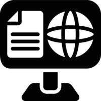 Geographic Values, Geography, Maps Glyph Solid Icon vector