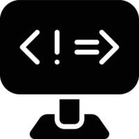 Not Equal, Operator, Math Glyph Solid Icon vector