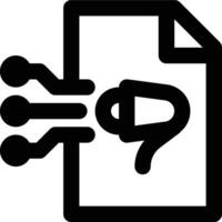 Marketing, Digital Marketing, Marketing System Outline Icon vector