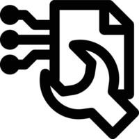 Mechanical Engineering, Engineering, Mechanics Outline Icon vector