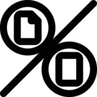 Clustering, Data Science, Data Outline Icon vector