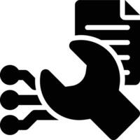 Mechanical Engineering, Engineering, Mechanics Glyph Solid Icon vector
