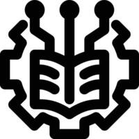 Machine Learning, Data Science Outline Icon vector