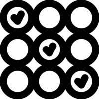 Cross Validation, Rotation Estimation, Sample Testing Outline Icon vector