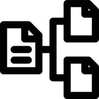 Classification, Categorization, Data Science Outline Icon vector