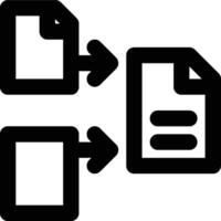 Data Wrangling, Data, Normalization Outline Icon vector