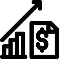 Econometrics, Economy, Statistics Outline Icon vector