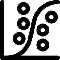 Logistic Regression, Regression, Statistics Outline Icon vector