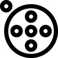 Outliers, Anomaly, Statistics Outline Icon vector