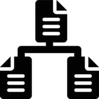 Data Structures, Data, Category Glyph Solid Icon vector