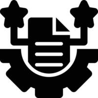 Feature, Data Engineering, Data Science Glyph Solid Icon vector