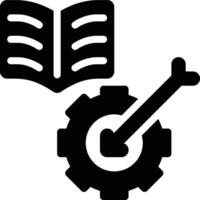 Precision, Machine Learning, Evaluation Glyph Solid Icon vector