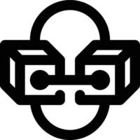 Immutability, Immutable, Permanent Outline Icon vector