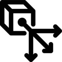 Scalability, Scalable, Blockchain Outline Icon vector