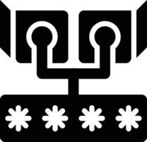 Cryptography, Blockchain, Cryptographic Glyph Solid Icon vector