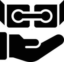 Blockchain Service, Blockchain, Block Chain Glyph Solid Icon vector